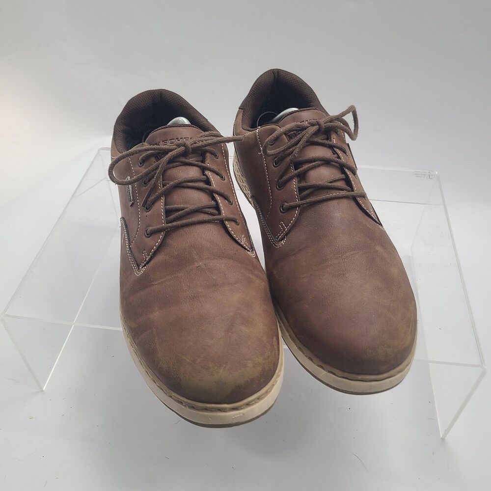 Men’s Skechers Waterproof Brown Garlan - Pryor Sz 12 Extra Wide S/N 205234WW